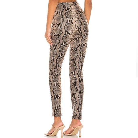 REVOLVE superdown Donna Snake Pant in Brown Snake Size XS - Picture 4 of 8